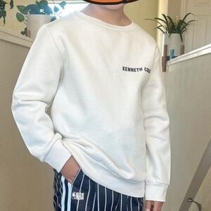 Kenneth Cole Reaction Classic White Kids Sweatshirt
